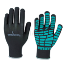 Non-slip gloves (natural rubber) (1 pair) THG134