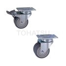 Industrial Twin Wheel Casters (Medium Load) 630-3 630-4