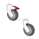 Medical casters (medium load) TCT-PA100 TCT-PA125