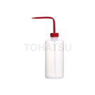 Narrow neck colored washing bottle (PE)