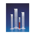 Plastic measuring cylinder (PP blue line marking)