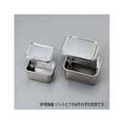 Deep stainless steel tray cover (for size S)