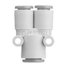 KQ2U Series Reducing Y-Shaped Connectors