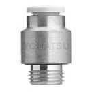 KQ2S Series Hexagonal Hole Straight Connector (Sealing Ring Seal)