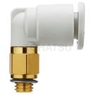 KQ2L Series L-Type Connector (Gasket Seal)