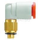 KQ2L Series L-Type Connector (Gasket Seal)