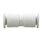 KQ2H Series Straight Connector (Oval Release Sleeve)
