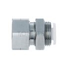 KQ2E-G Series Stainless Steel Series Bulkhead Internal Thread Connector