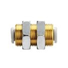 KQ2E Series Bulkhead Straight Connector (KQ Interchangeable Type)