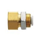 KQ2E Series Internal Thread Connectors for Bulkheads