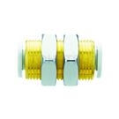 KQ2E Series Bulkhead Straight Connector (KQ Interchangeable Type)