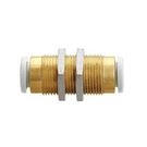 KQ2D Series Bulkhead Straight Connector (KJ Interchangeable Type)
