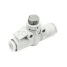 AS Series Speed Regulating Valve with Quick Connector Straight Type