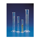 Plastic measuring cylinder (TPX B grade)
