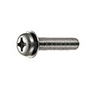 Cross combination screw (with flat washer P=1) PPSEMF