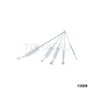 Brush for Syringe Nylon Hair Stainless Steel Handle for 5cc　TBS-S5N
