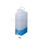 Tap Jar (less residual liquid design) Taper Jar PP Square 10L 708607