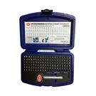 Combination font stamp set (English + numbers + symbols) P-112 series