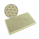Honeycomb refractory brick