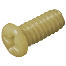 Plastic half round head cross screw (PEEK) PEEKMPH