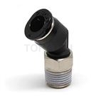 PLH 45 degree elbow connector mini