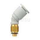 KQ2H Series 45° Type Connector (Gasket Seal)