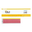 Temperature sticker (5-point display type, reversible) C