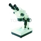 Zoom stereo microscope with lighting