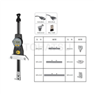 Electronic Depth Gauge / Electronic Depth Gauge Rod Base Accessories S_Depth PRO Series