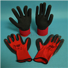 Nylon patterned non-slip gloves