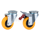 CQNC Series Medium Load PU Galvanized Hollow Caster (4-6 inches)