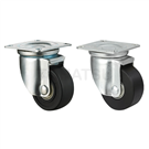 TQNB / TQNU Series Low Center of Gravity Nylon Galvanized Flat Plate Caster (2.5-3 inches)