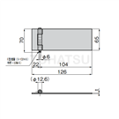 B-1545 B-545 Single-sided processing hinge