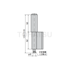 B-1522-A B-522-A L-shaped concealed hinge (2 tubes)