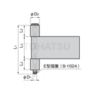 B-1527-B B-527-B 3-tube processing hinge