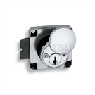 Door latch with cylinder (with cover) C-332