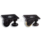 K-100HB₂-AF Heavy-duty low-profile caster with leveling feet