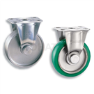 K-1304R Stamped Fixed Caster