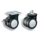 Double wheel swivel caster K-203G