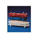 Colored microcentrifuge tube rack