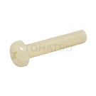 Plastic round head cross screw (PA66) SPHPAM