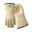 Non-asbestos high temperature gloves