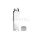 NATIONAL/KIMBLE & CHASE Clear screw cap sample bottle White cap PTFE gasket