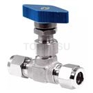 Swing-in needle valve NVT