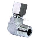 Single-piece elbow male connector FME-L FME-S
