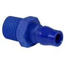 Single closed one hand male external thread quick connector (nylon fiber reinforced) PM-NF