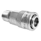 Single closed safety one-hand female external quick connector SM-SO