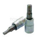 Hexagonal male socket, extended type DIN7422