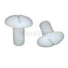 Plastic round head slotted screw (PA) HDPAQ