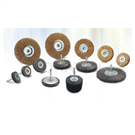 Flat steel brush with handle TO-G series